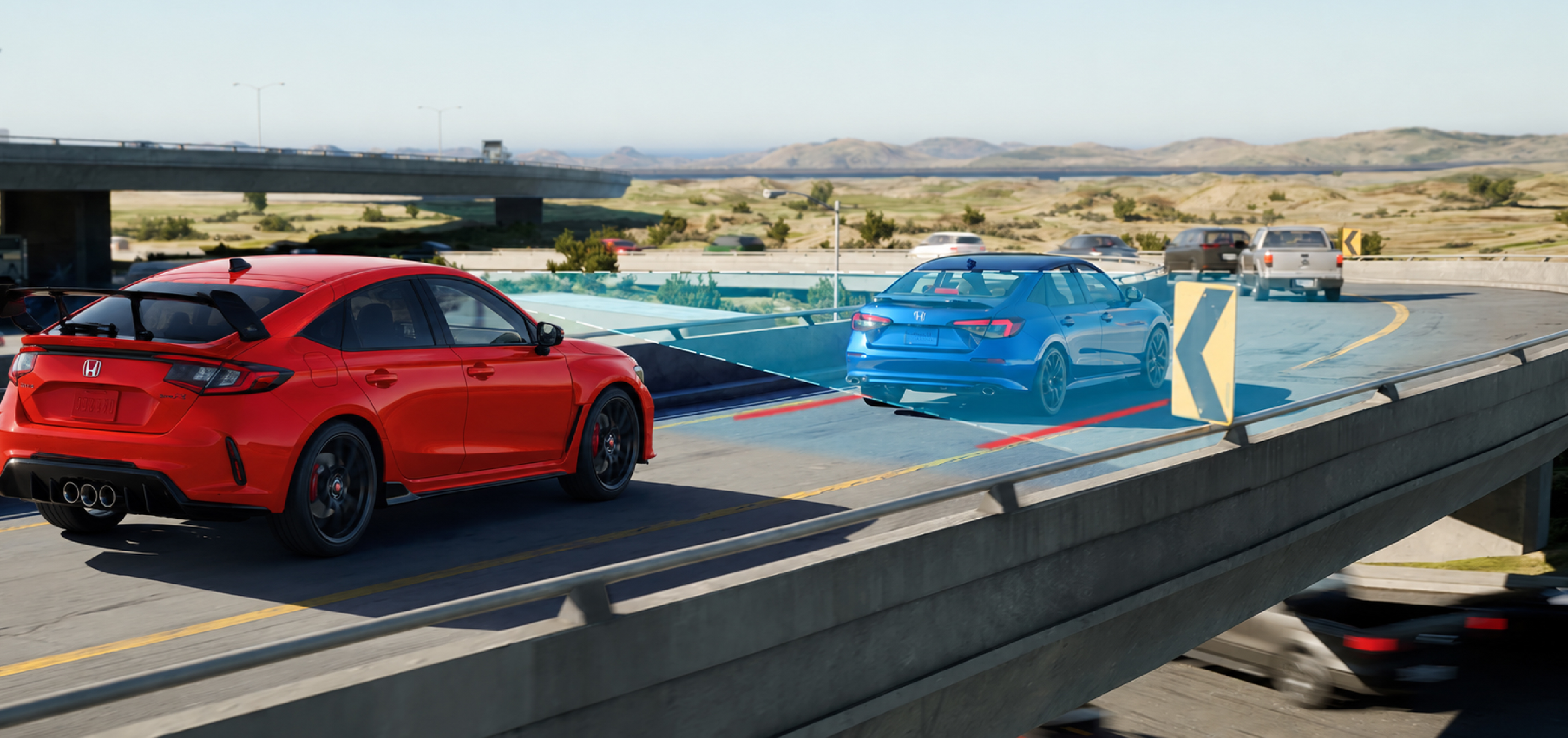 Honda Sensing colision frontal